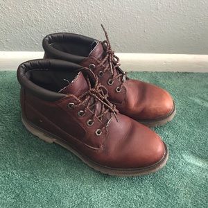 Timberland 4 Eye Chukka Boots Brown Women US 9